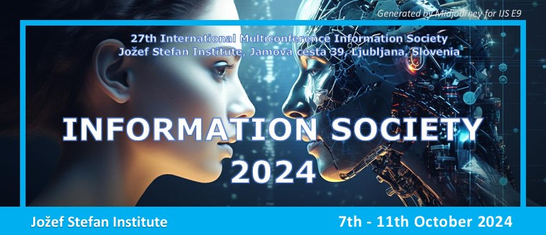 Banner of the 27th Information Society Multiconference